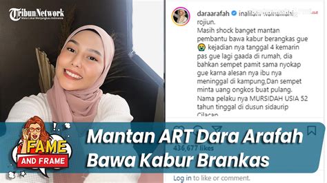 Mantan ART Dara Arafah Bawa Kabur Brankas Sempat Matikan Seluruh CCTV