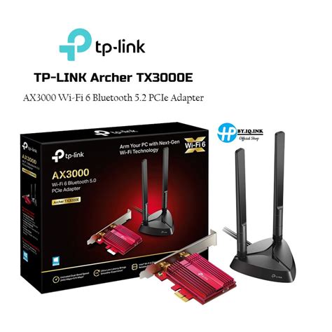 TP LINK Archer TX3000E AX3000 Wi Fi 6 Bluetooth 5 0 PCIe Adapter LT