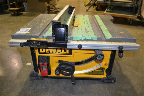 Used Dewalt DWE7491 Heavy Duty 10 254 Mm Job Site Table Saw Coast