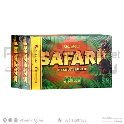 Gandour Safari Peanut Crunch 384gmx2 Pandaqa