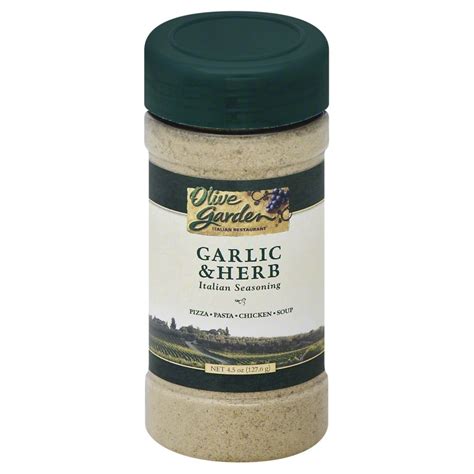 Olive Garden 4.5 OZ Garlic & Herb Italian Spice Seasoning - Walmart.com