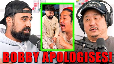 Bobby Lee Apologizes To George Janko YouTube