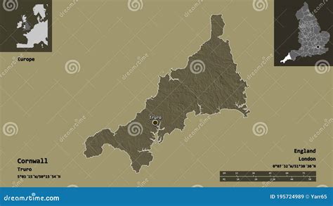 Cornwall Administrative County Of England Previews Administrative