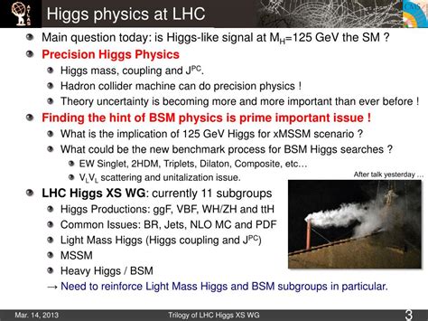 Ppt Trilogy Of Lhc Higgs Cross Section Working Group Toward