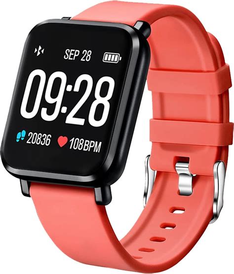 Tipmant Smartwatch Damski Zegarek Fitness Z Pulsometrem