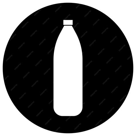 Premium Vector Bottle Icon Vector