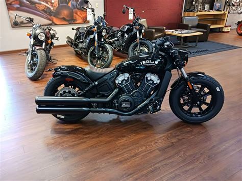 Indian Motorcycle Scout Bobber Abs Black Metallic For Sale In