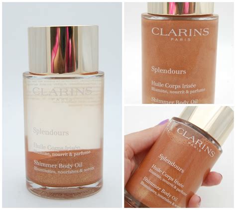 Clarins Splendours Shimmer Body Oil – The Pink Millennial