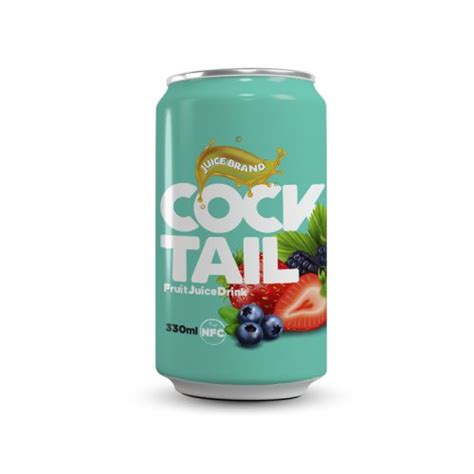 Cocktail Nectar 330ml Can Private Label Tan Do