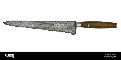 Vintage Bread Knife Stock Photo Alamy