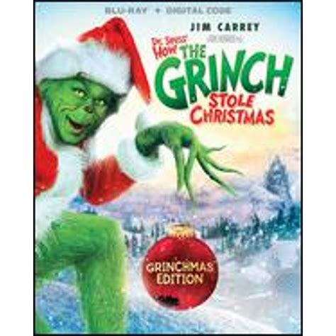 Pre Owned Dr Seuss How The Grinch Stole Christmas Grinchmas Edition Blu Ray Blu Ray