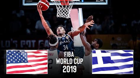 Usa Vs Greece Classic Full Game Fiba Basketball World Cup