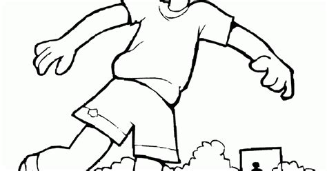 Gambar Mewarnai Gambar Anak Bermain Sepak Bola Tk Di Rebanas Rebanas