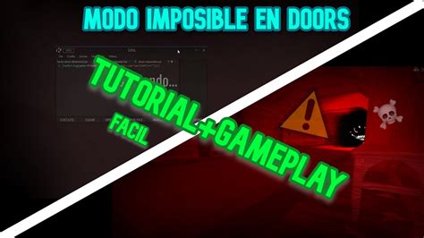 Como Activar El Modo Imposible En Doors Gameplay Muy Facil