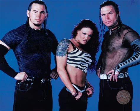 Team Xtreme Matt And Jeff Hardy And Lita