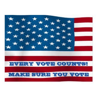 Every Vote Counts Gifts on Zazzle