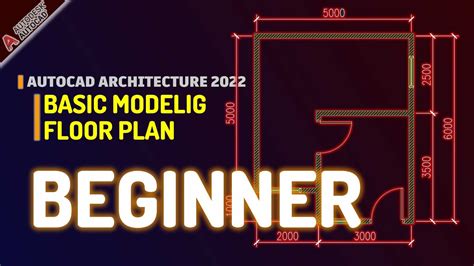 AutoCAD Architecture 2022 Basic Floor Plan Tutorial For Beginner YouTube