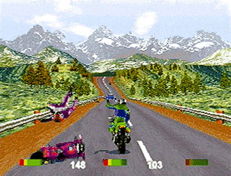 Road Rash Official Promotional Image Mobygames