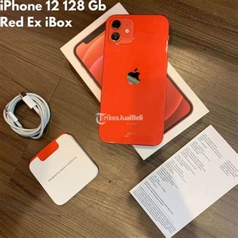 HP Apple IPhone 12 128GB Red Ex IBox Normal Fullset Original Di Jakarta