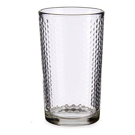 Set De Vasos Vivalto Points Transparente Cristal Piezas Ml