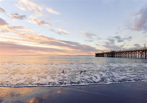 Free Picture Water Sea Pier Beach Ocean Sky Sunset Tide Sky