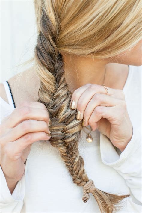 Pretty Simple Fishtail Braid Camille Styles