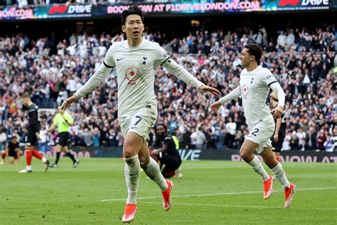 Son Heung Min Nets Crucial Late Winner For Tottenham Against Luton