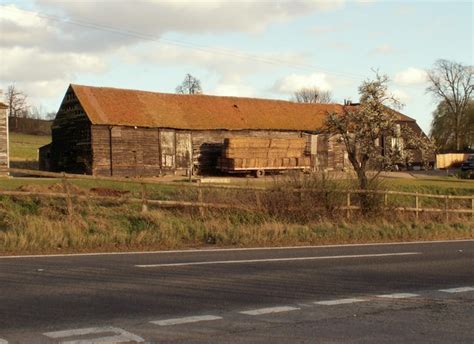 An Old Barn At Holyfield Farm Along The © Robert Edwards Geograph