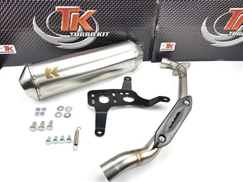 Turbo Kit Gmax Edelstahl Auspuff Kymco Xciting I Ab Takt