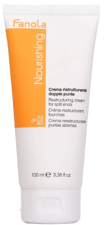 Fanola Nourishing Restructuring Cream For Split Ends ingredients ...