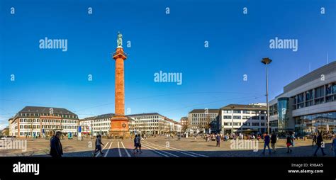 Darmstadt Luisenplatz Germany Stock Photo Alamy