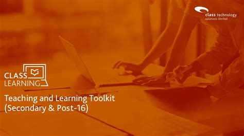 Teaching And Learning Toolkit Secondary Post Youtube