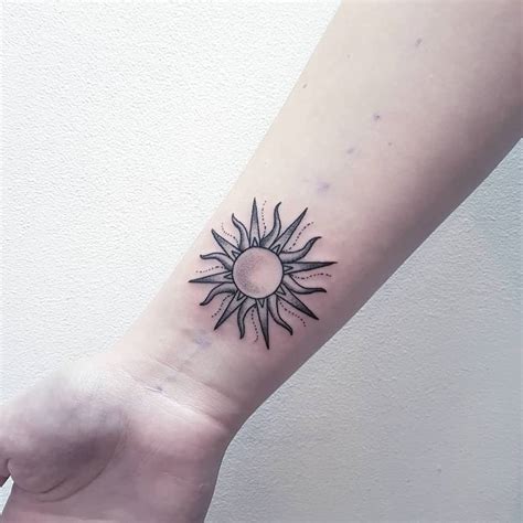 Top 67 Best Simple Sun Tattoo Ideas 2021 Inspiration Guide