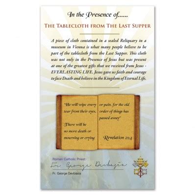 Sympathy Mass Card