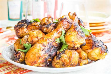 Tandoori Chicken Legs Indian Inspired Baked Or Grilled Drumsticks