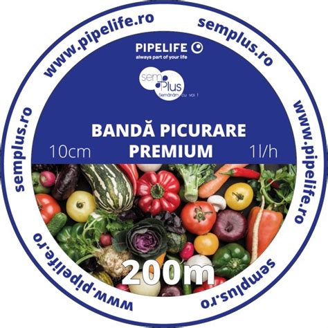 Banda De Picurare Pentru Irigare Diametru 17 Mm Grosime 6 Mil