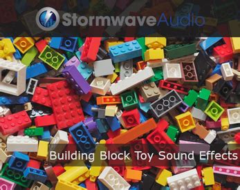 Lego Building Bricks SFX Pack by Stormwave Audio