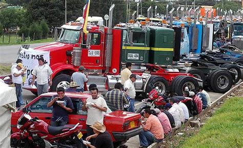 Paro De Camioneros Hoy En Colombia Ellie Hesther