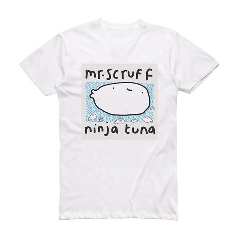 Mr Scruff Ninja Tuna Album Cover T-Shirt White – ALBUM COVER T-SHIRTS