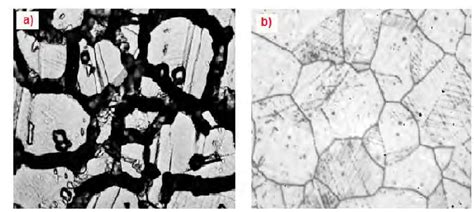 Micrograph Of Sensitised Austenitic Stainless Steel A Sample Of Aisi