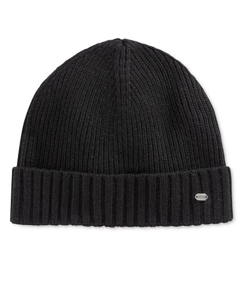 Buy a Hugo Boss Mens C-Fati Beanie Hat | Tagsweekly