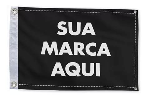 Bandeira Personalizada Sua Arte Cm X Cm Face Nica Parcelamento