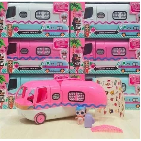 Brinquedo da LQL Lol - Ônibus Trailer -Boneca e Assessórios | Shopee Brasil