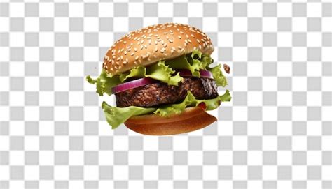 Hambúrguer Png Psd Premium