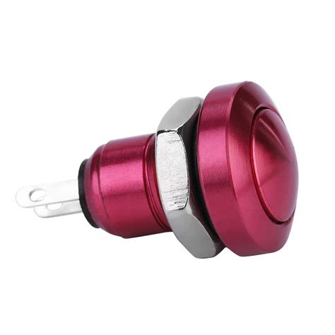 Qiilu Momentary Push Button Switch A V Mm Mini Waterproof