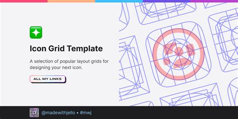 Icon Grid Template | Figma