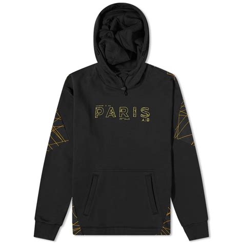 Air Jordan X Psg Statement Pullover Hoodie Black And Tour Yellow End Au