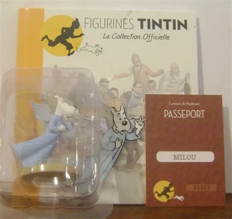 Tintin Official Collection Figure No Milou Mi Ange Picclick Uk