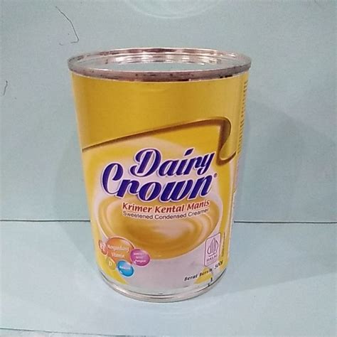 Jual Dairy Crown Krimer Kental Manis 500 Gr Shopee Indonesia