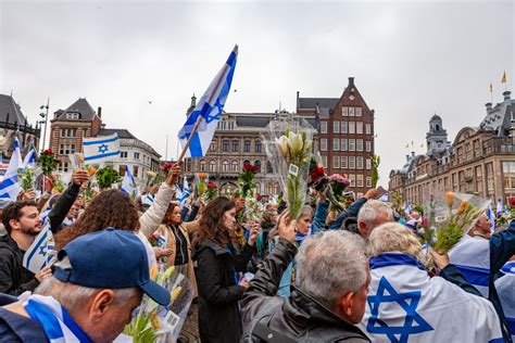 Grote Israel Manifestatie Op De Dam CIDI